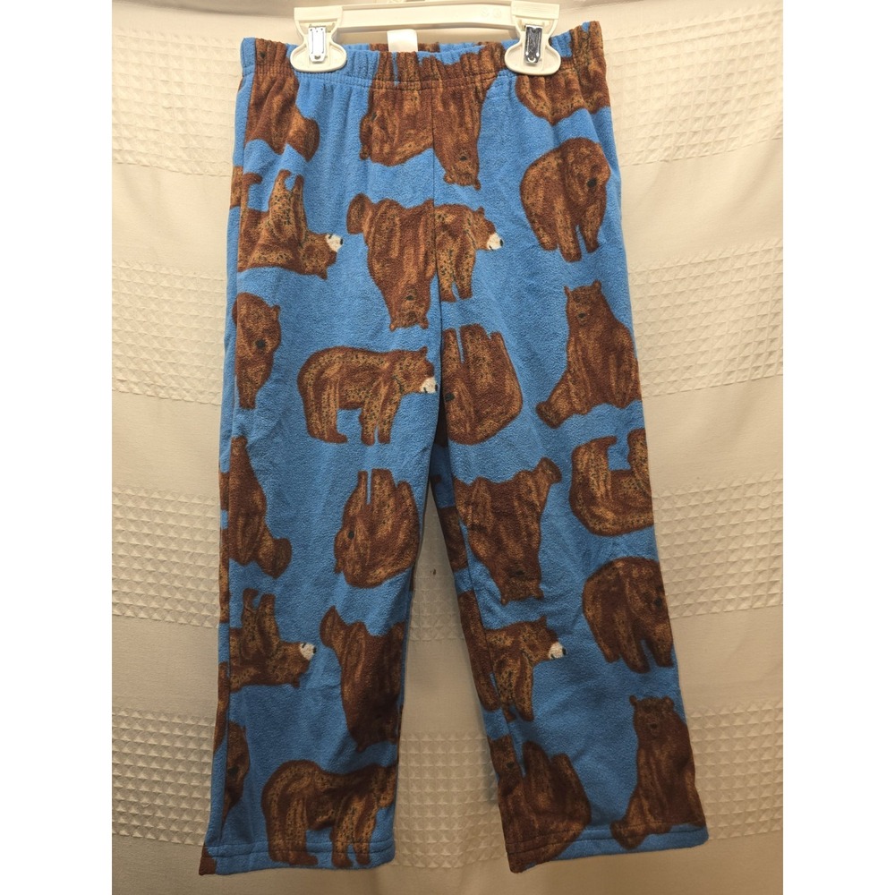 Carters Pajama Pants Boys Size 5t Bears Animal Print Fleece